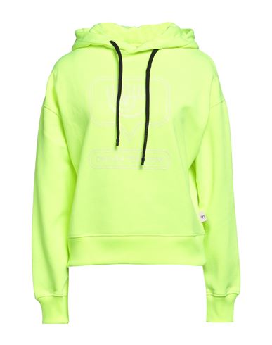 Woman Sweatshirt Acid green