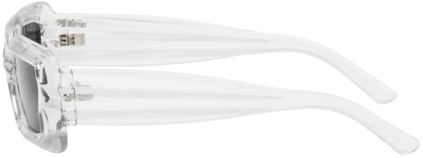 A BETTER FEELING Transparent Bolu Glacial Sunglasses