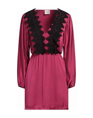 Woman Mini dress Magenta Size XS Viscose