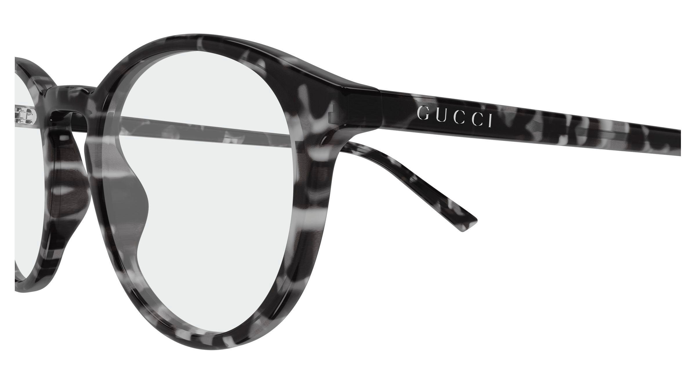 Gucci Man Gucci GG1998O 003 Optical frames Acetate Havana Transparent Round