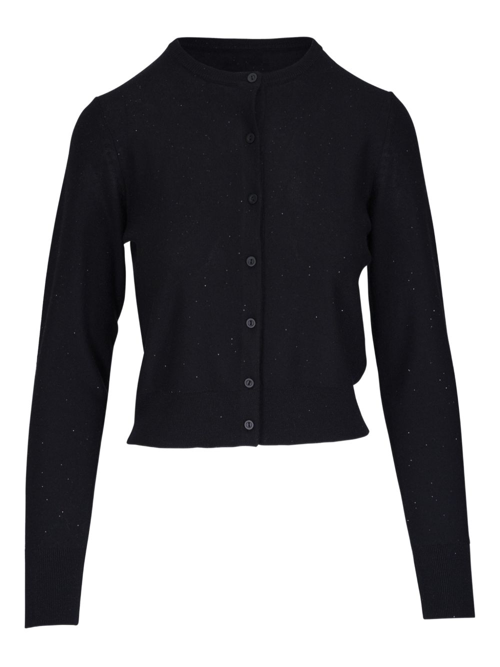 Kinross Cashmere crew-neck cardigan - Black