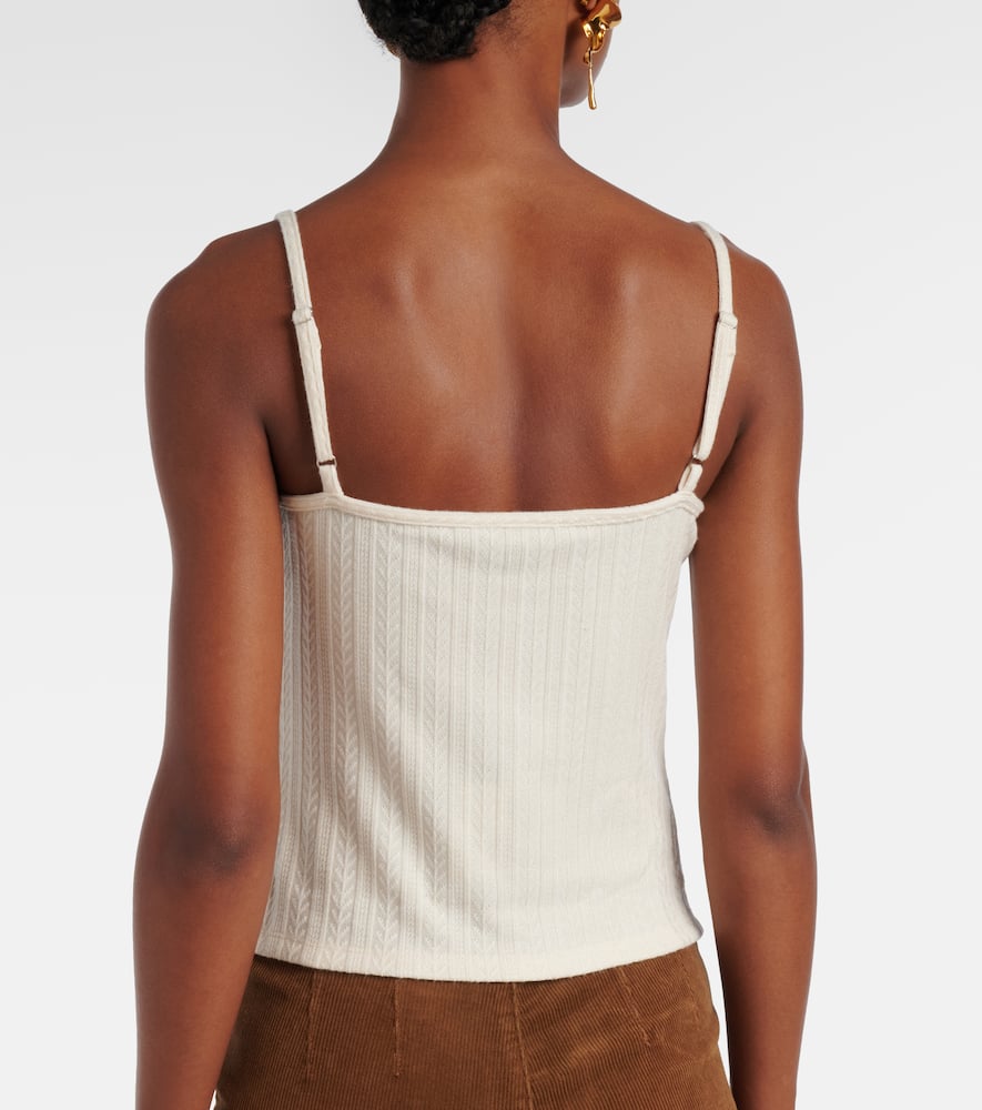 Knitted tank top
