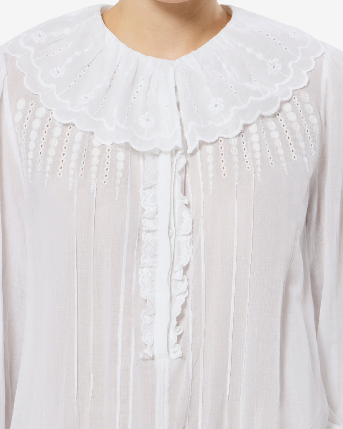 Lenora Dress - Women - White - Size 40 - Marant Étoile