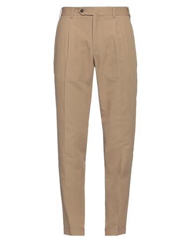 Man Pants Camel Size 30 Cotton, Linen