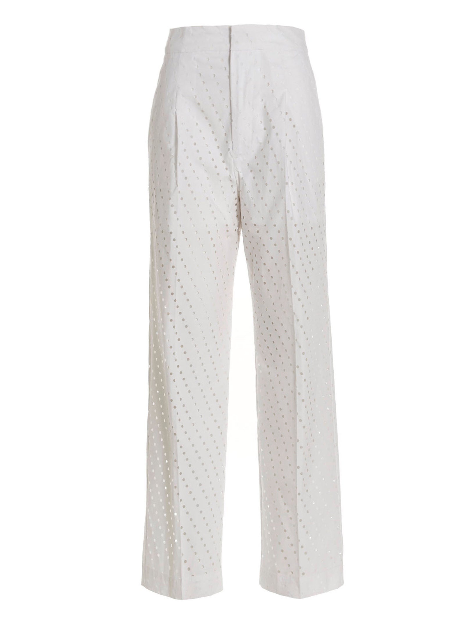 Visible Button Jeans
