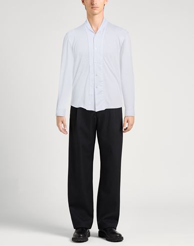 Man Shirt White Size XL Polyester, Viscose, Elastane