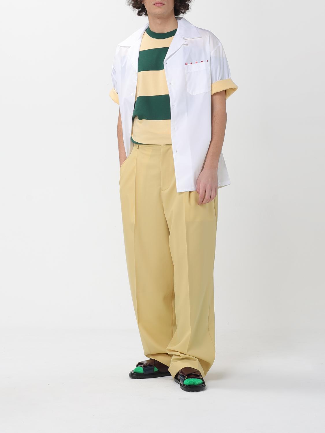 T-Shirt Men color Green