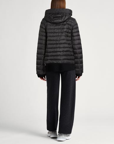Woman Puffer Black Size 2 Polyester