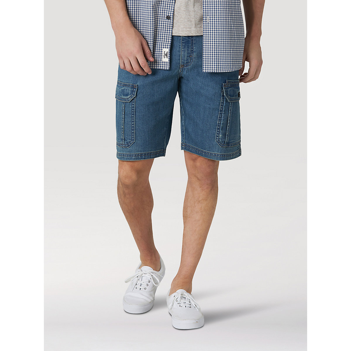 ® Men's Five Star Premium Denim Cargo Shorts in Medium Tint