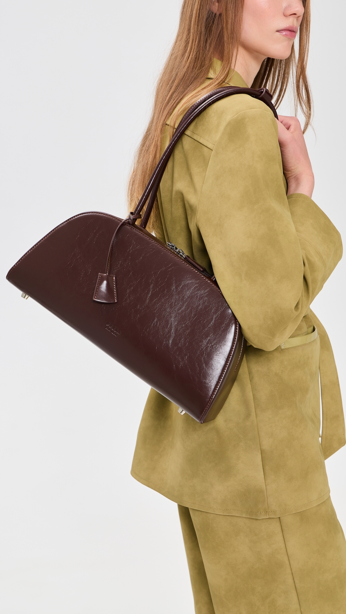 Alma Shoulder Bag Raisin One Size