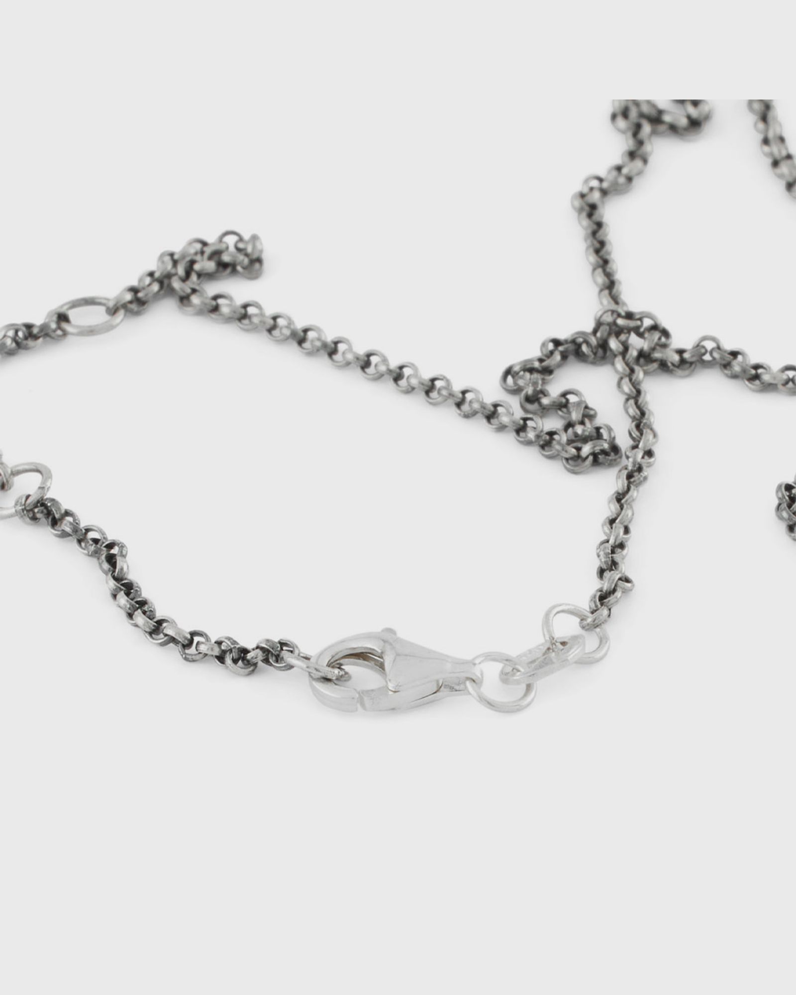 Silver Cowboy Boot Necklace silver male Jewellery now available at BSTN