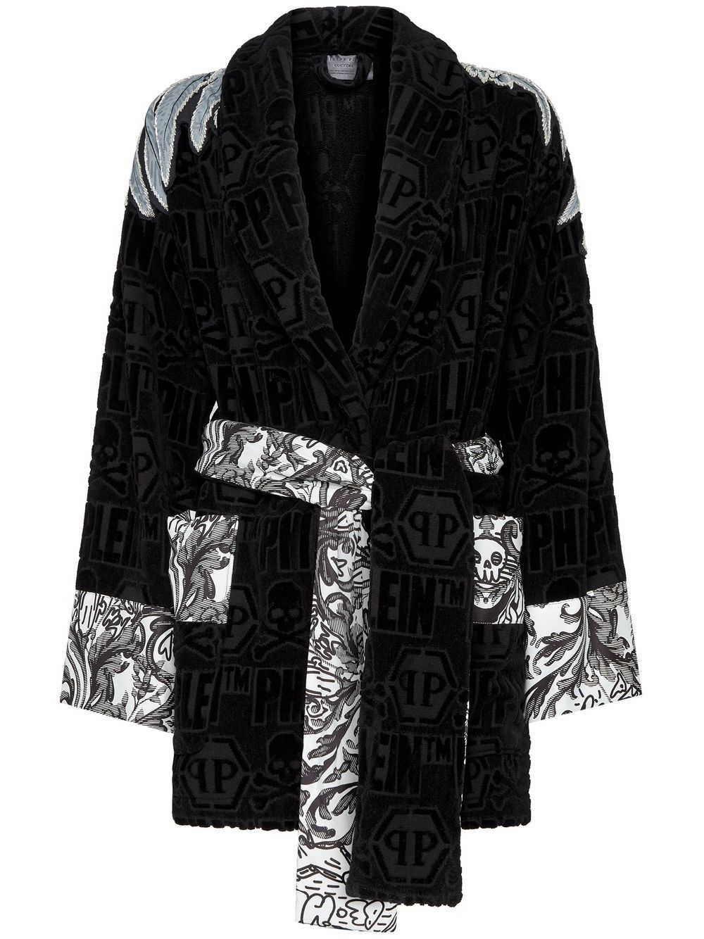 Silver Eagle short bathrobe