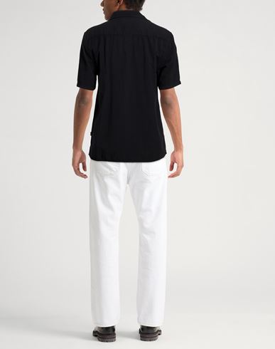 Man Shirt Black Size XXL Cotton