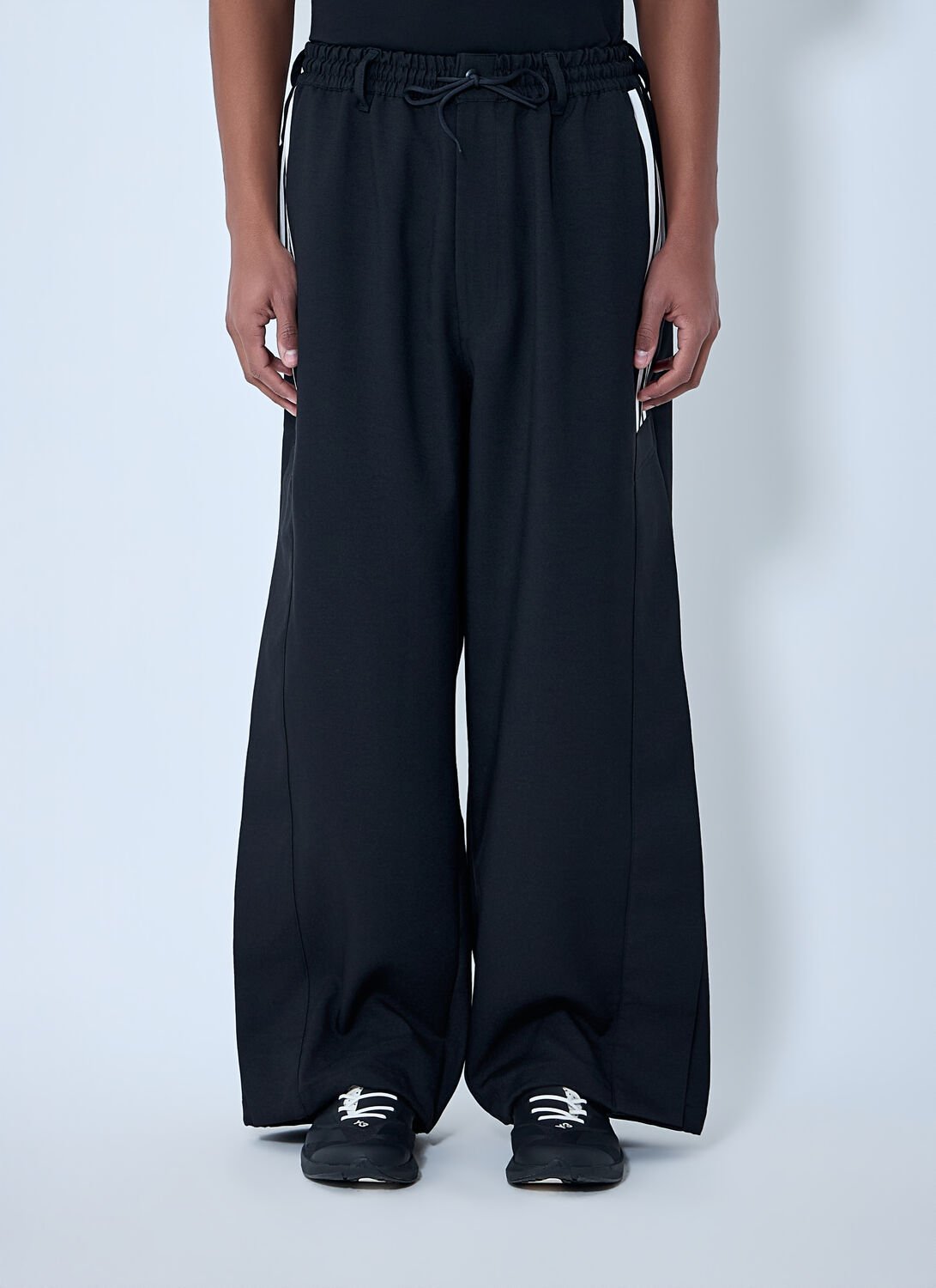 Drawstring Wide-leg Pants