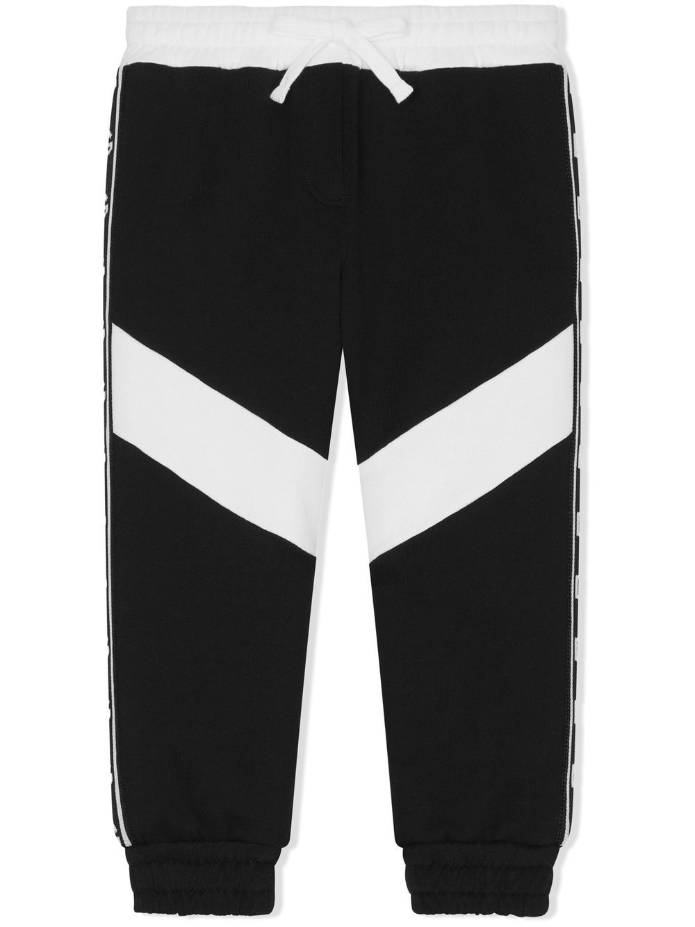 Logo-tape track pants - Black