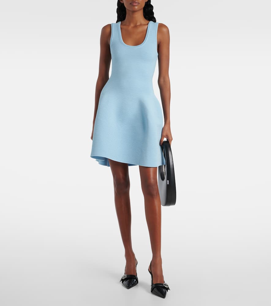 Larina flared minidress