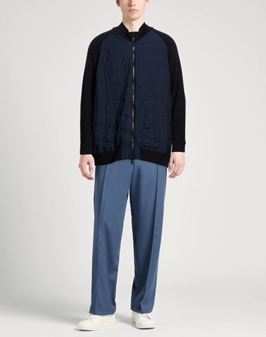 Man Jacket Midnight blue Size 4XL Virgin Wool, Polyester