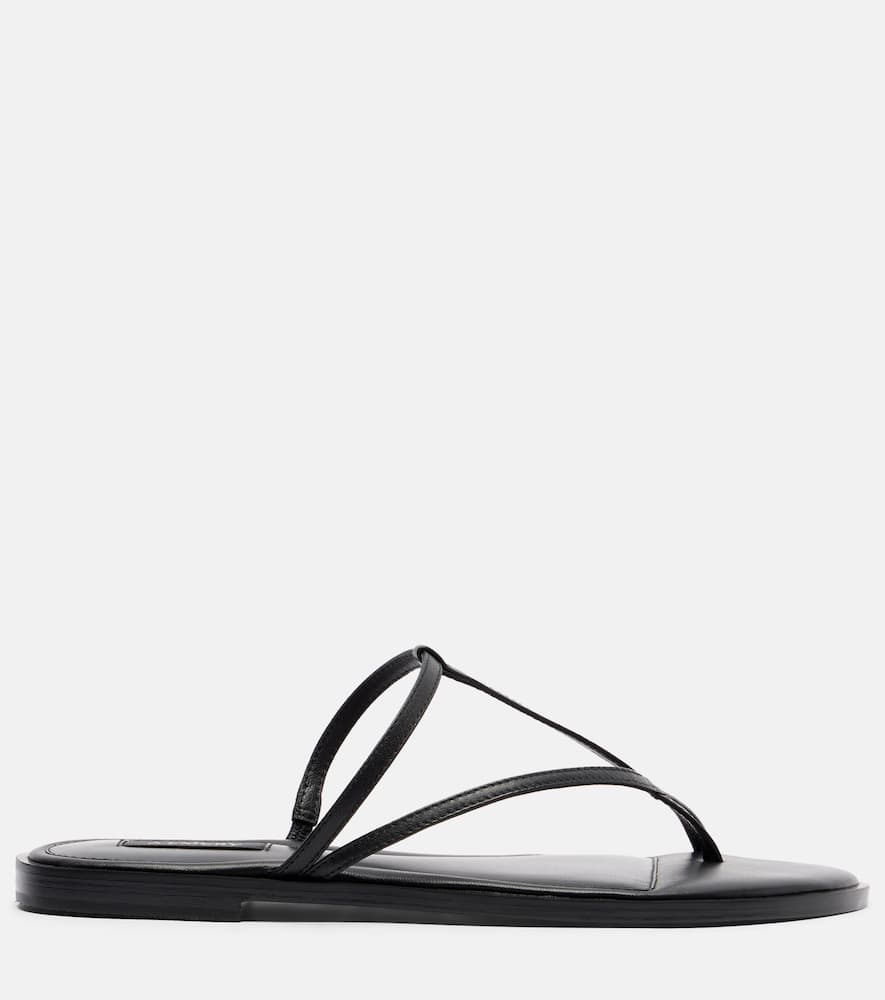 Cyrus leather thong sandals