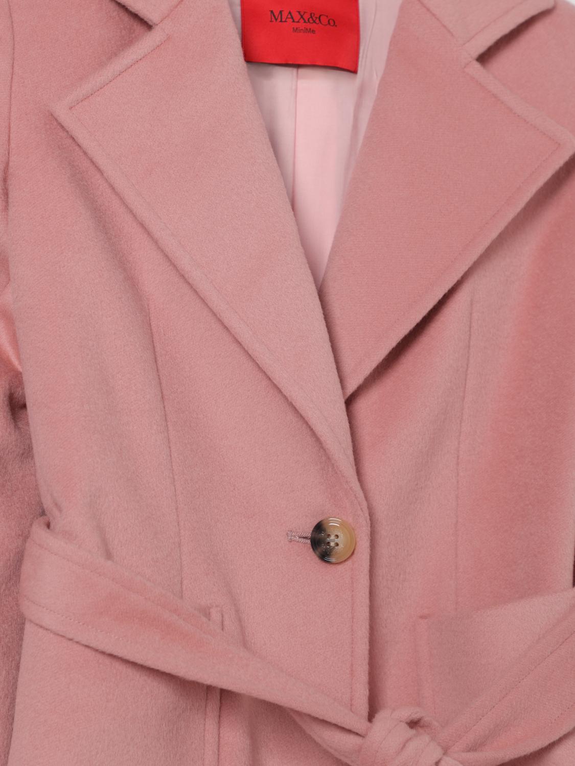 Coat Kids color Pink