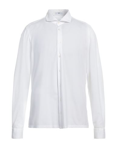 Man Shirt White Size S Polyamide, Polyester, Elastane
