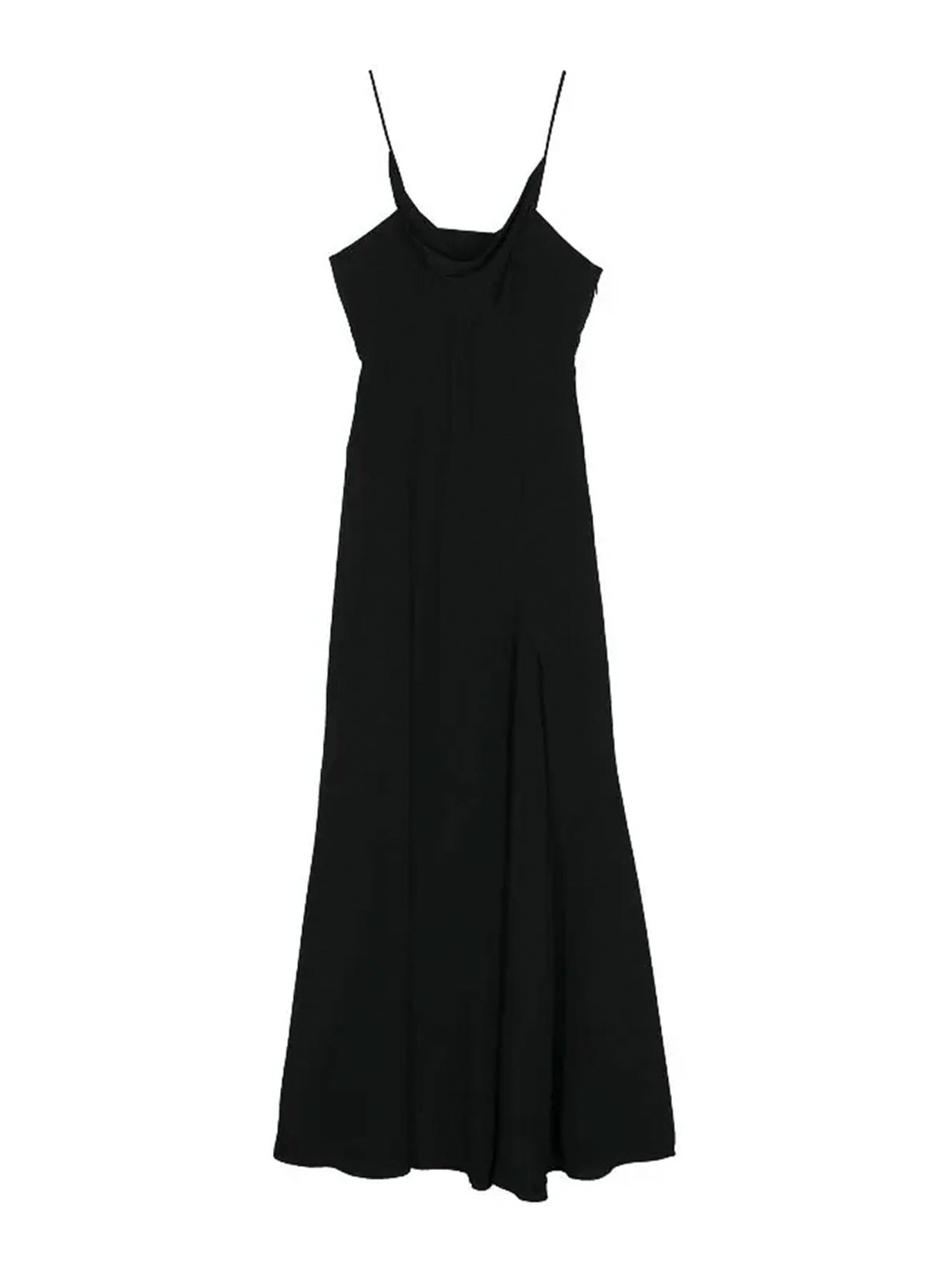 Kapri Cowl-Neck Crepe Maxi Dress