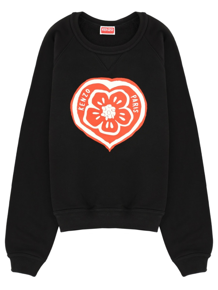 Kenzo - knit crew neck sweater graphic print