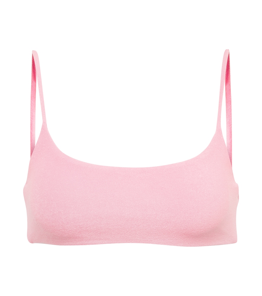Exclusive to Mytheresa - Muse Scoop terry bikini top