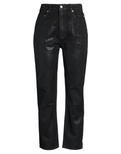 Woman Jeans Black Size 27 Cotton