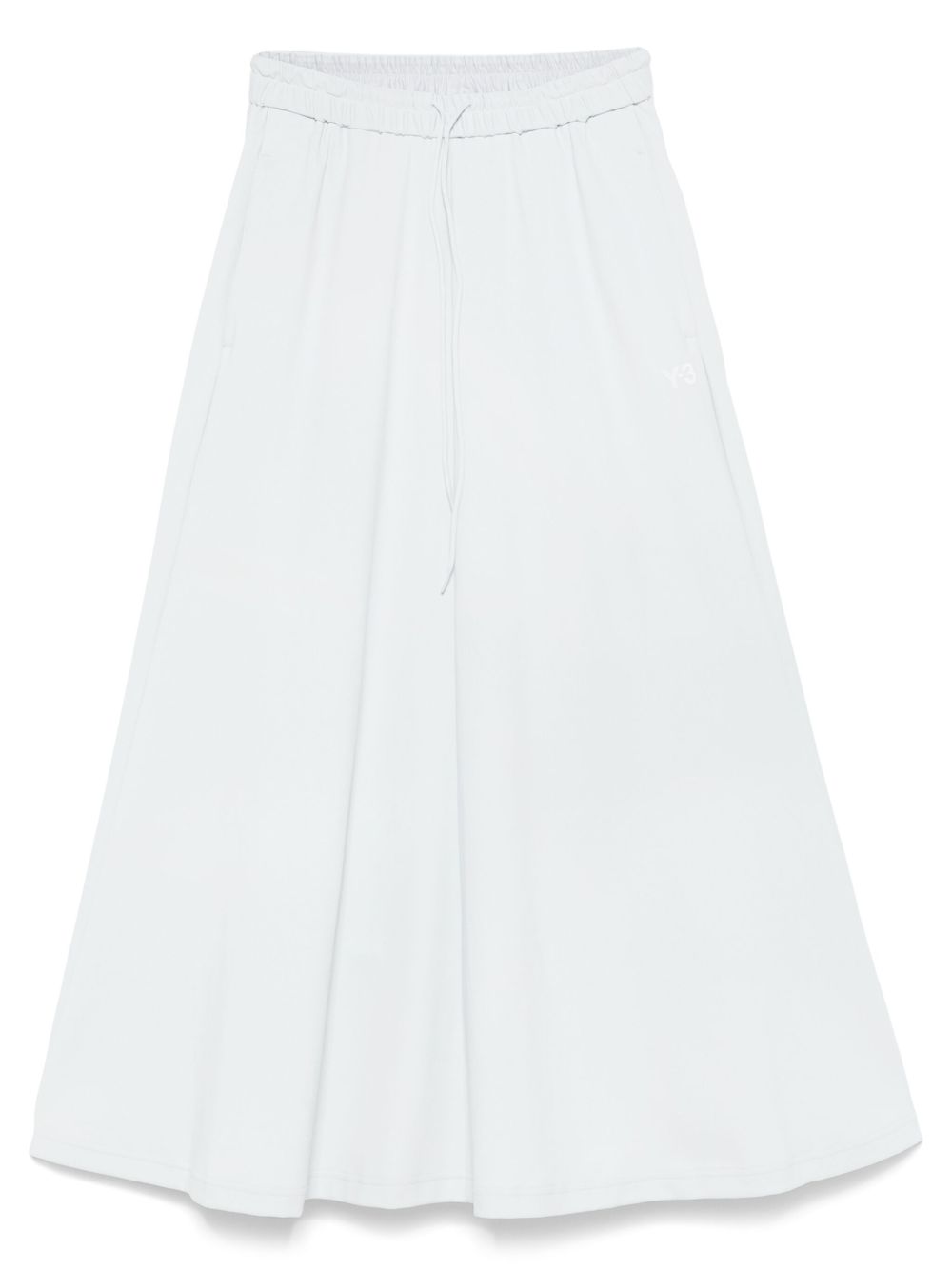 Y-3 3-Stripes midi skirt - Blue