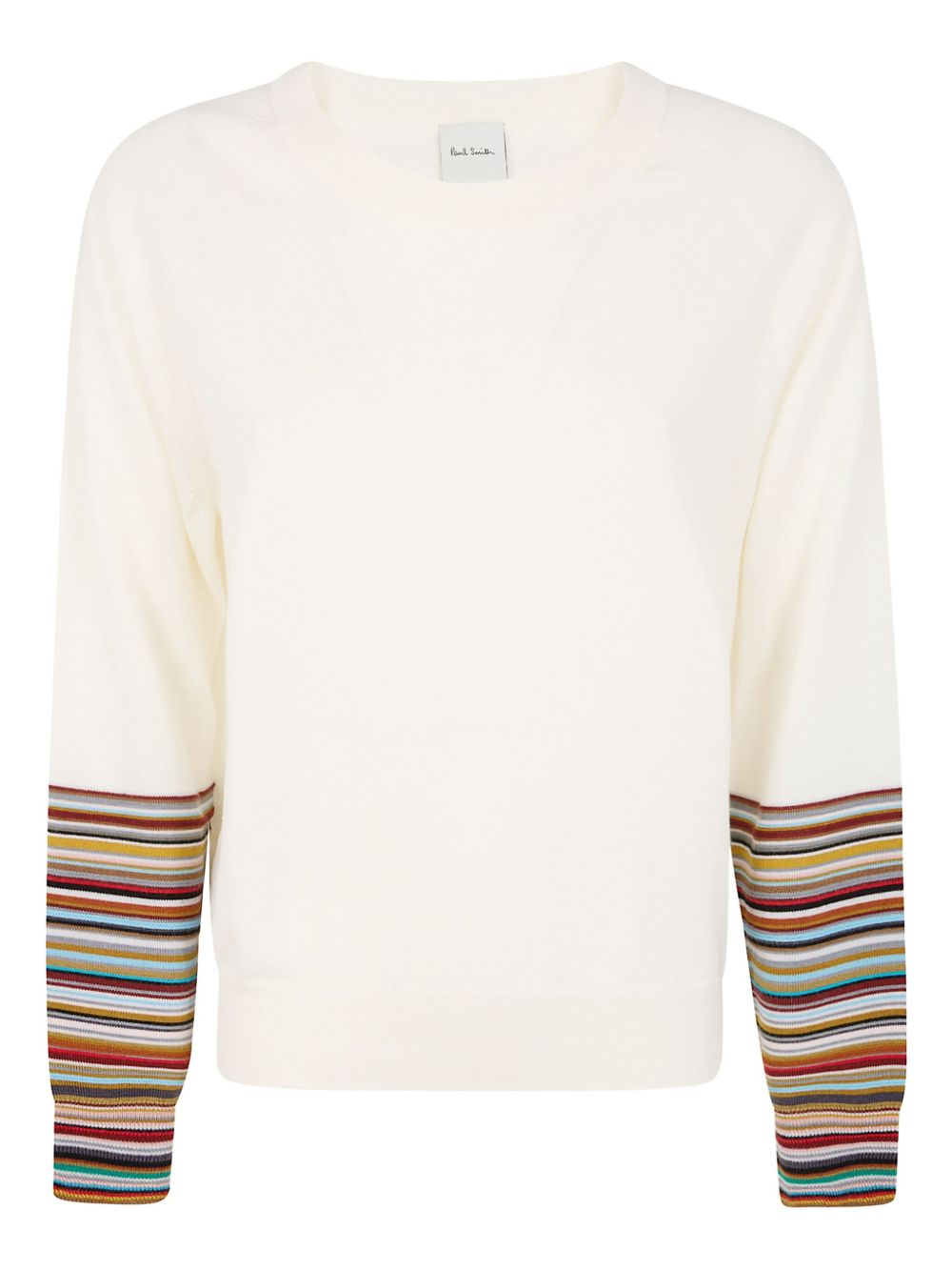 Artist Stripe-cuff sweater - Black