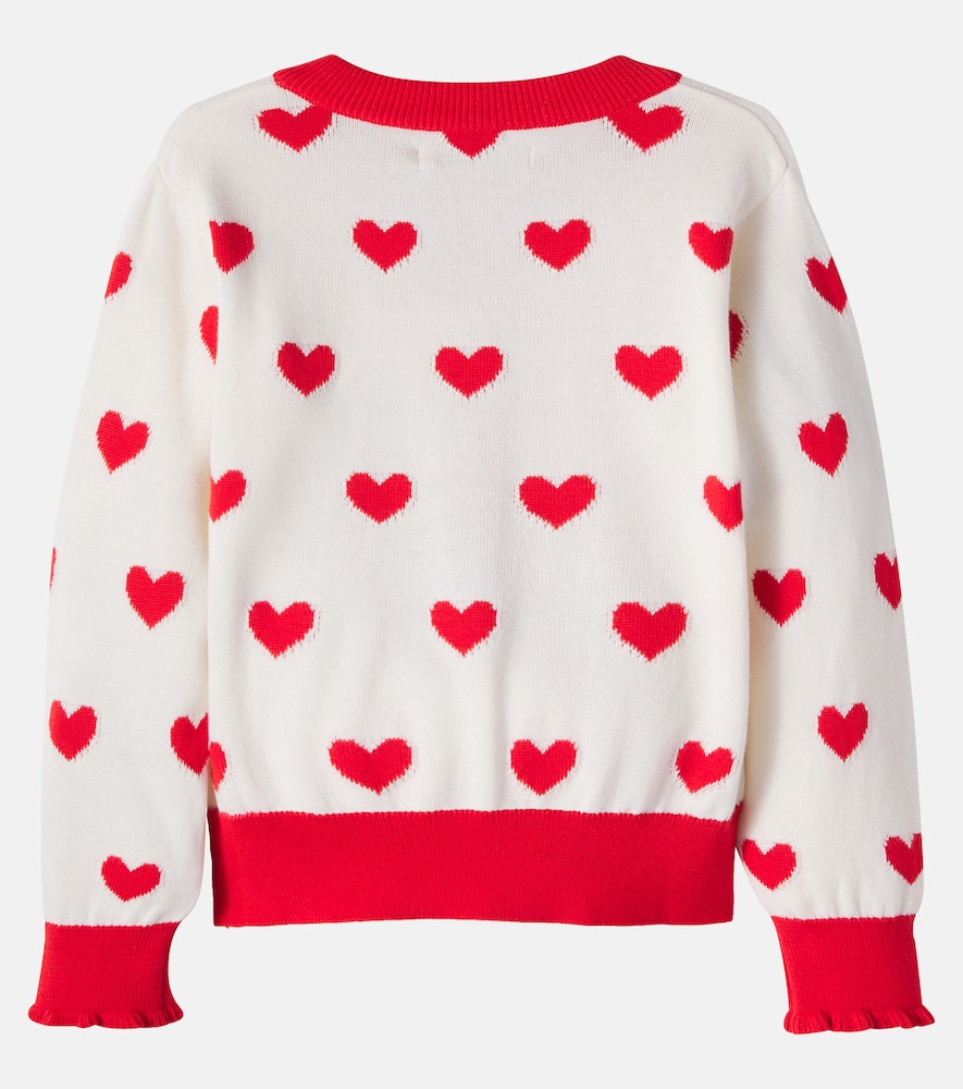 Maqui cotton jacquard cardigan