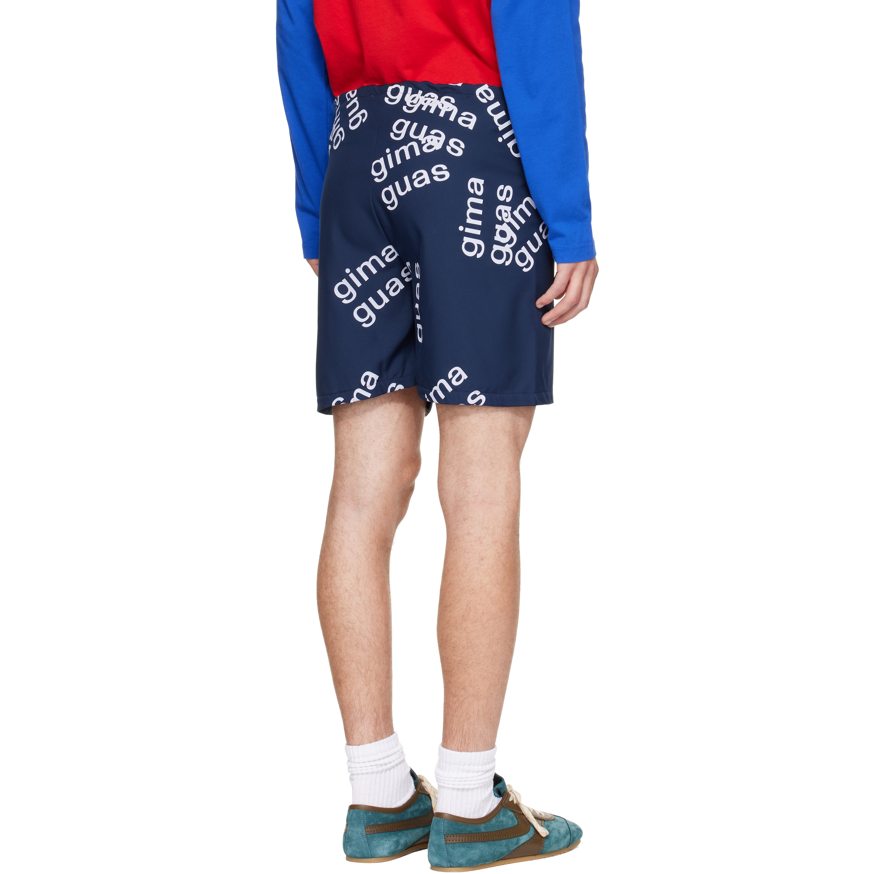 Navy Travel Shorts