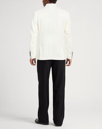 Man Blazer Off white Size 42 Polyester