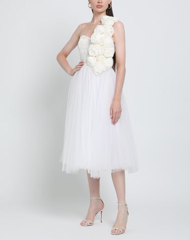 Woman Midi dress Ivory
