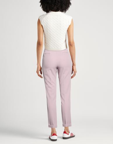 Woman Pants Taupe Size M Polyester, Elastane