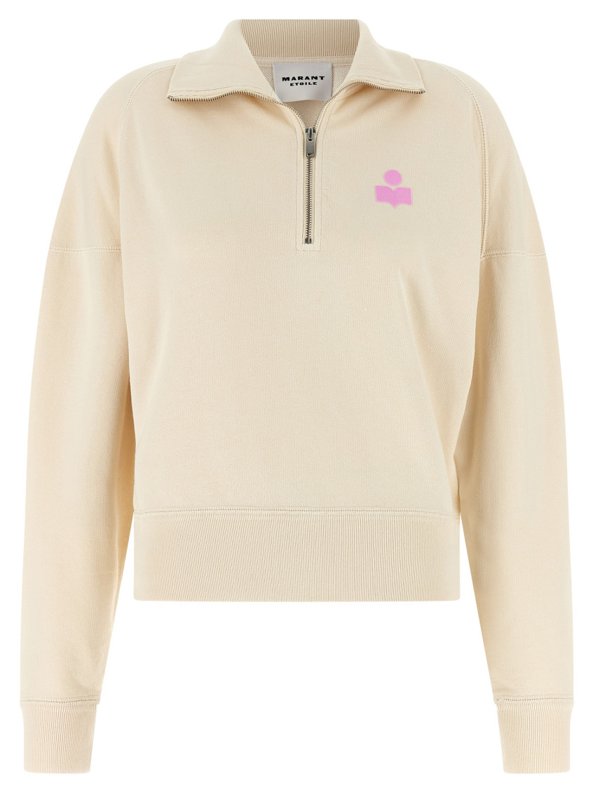Marant étoile Ross Half-zip Sweatshirt
