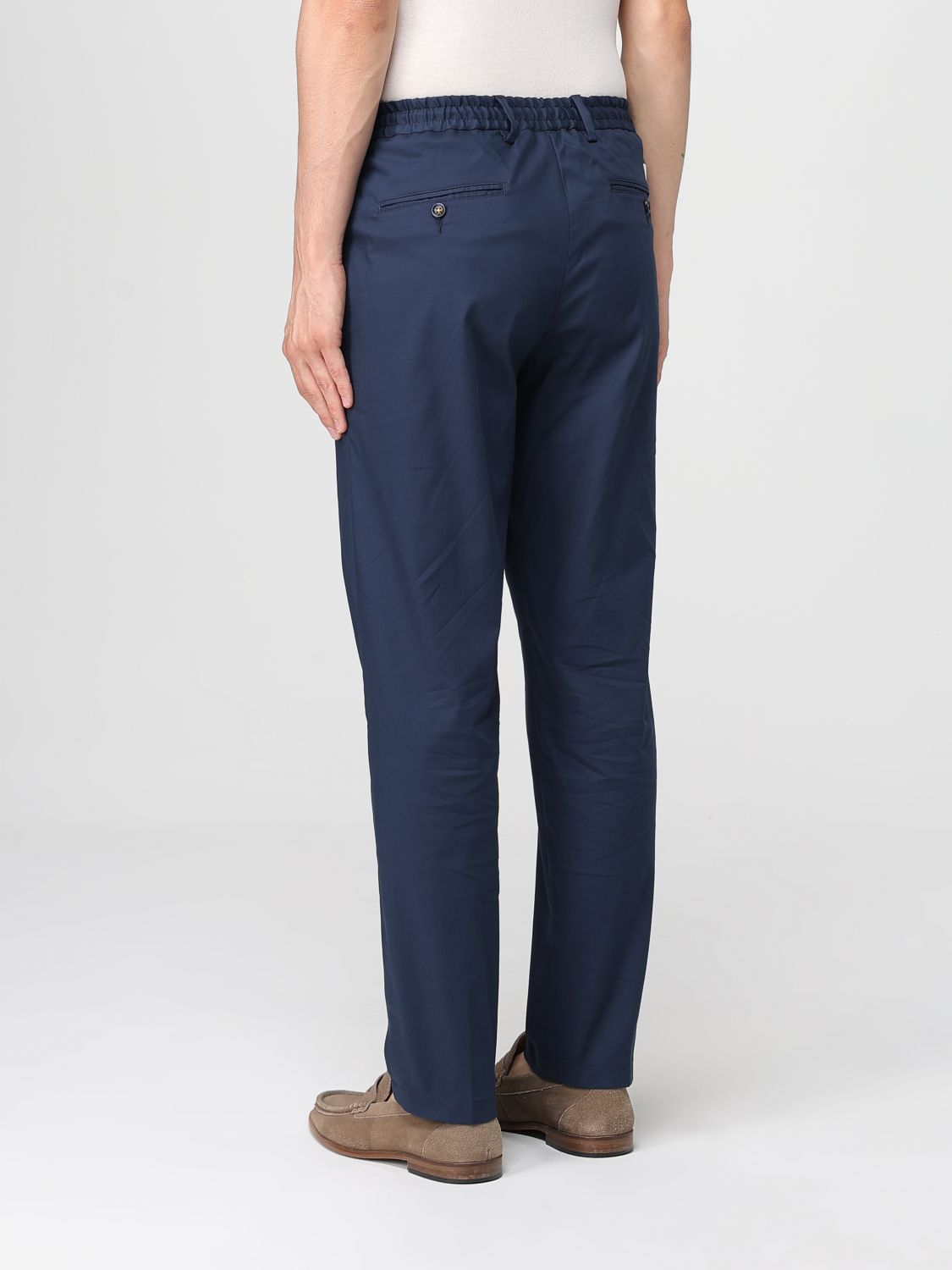 Pants MANUEL RITZ Men color Blue
