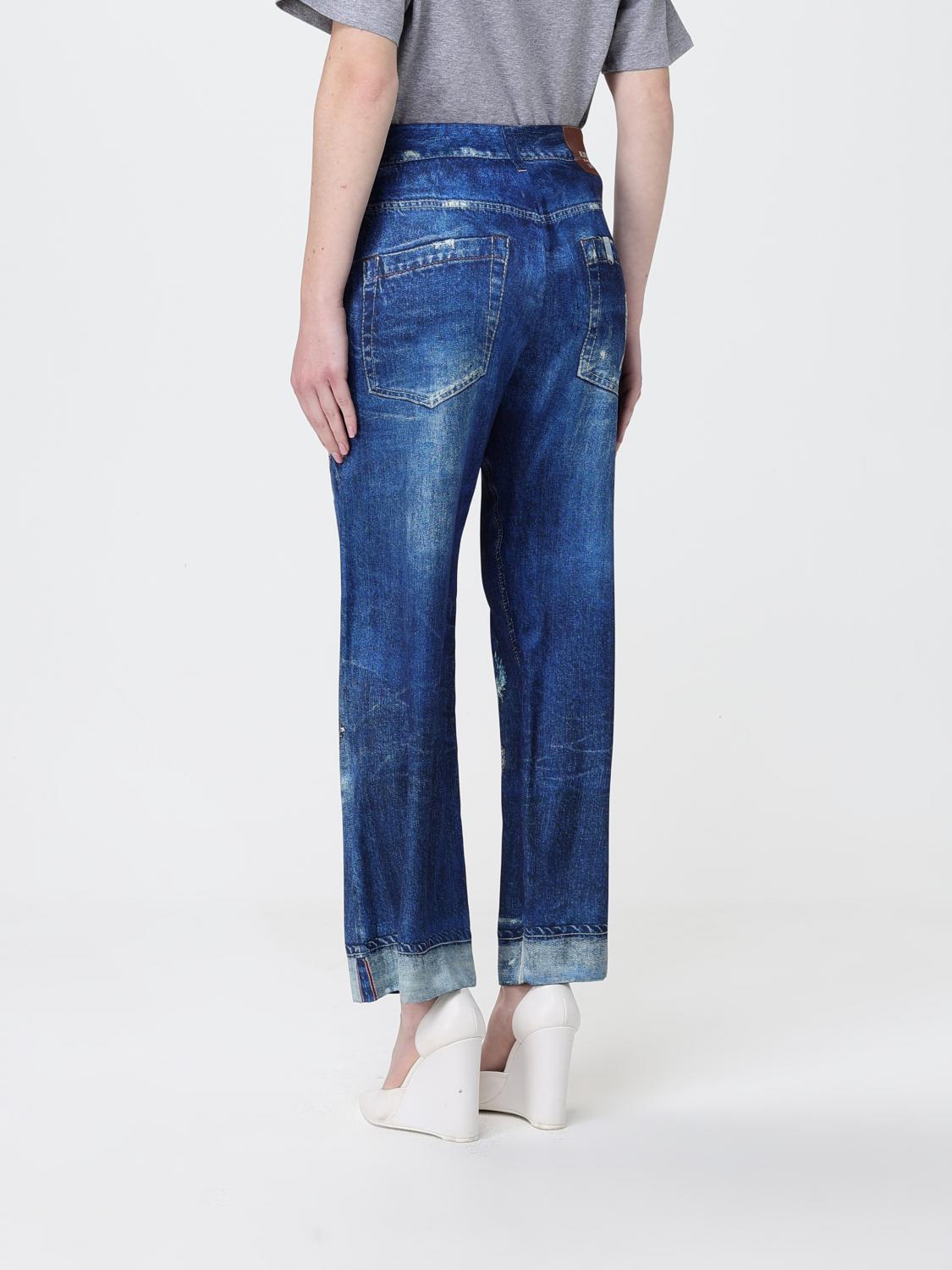 Pants Woman color Blue
