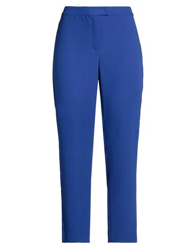 Woman Pants Bright blue Size 2 Polyester