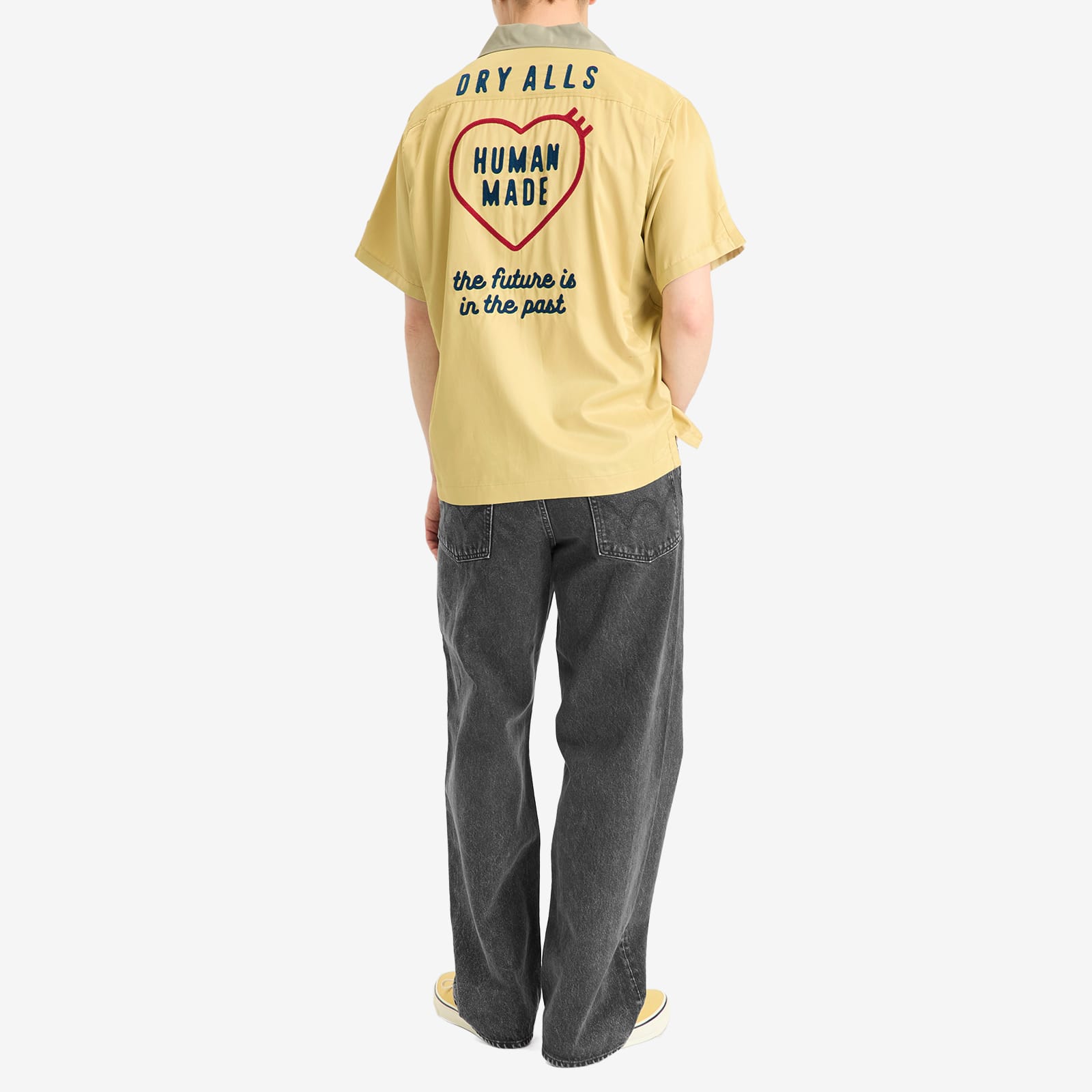 Men's Bowling Shirt Yellow