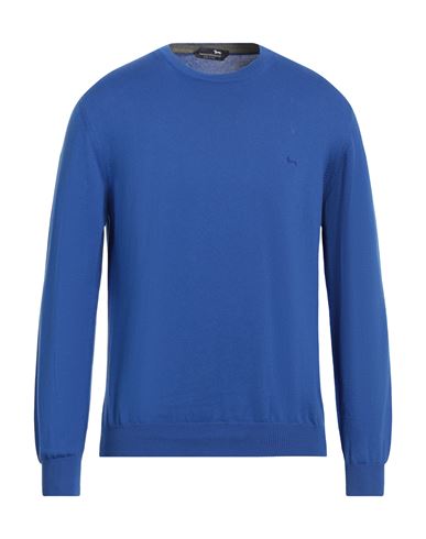 Harmont & Blaine Man Sweater Bright blue Size L Cotton