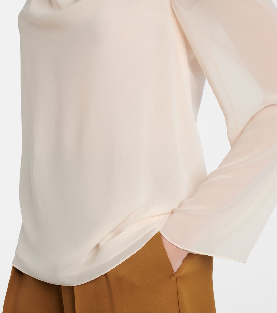 Cara draped top