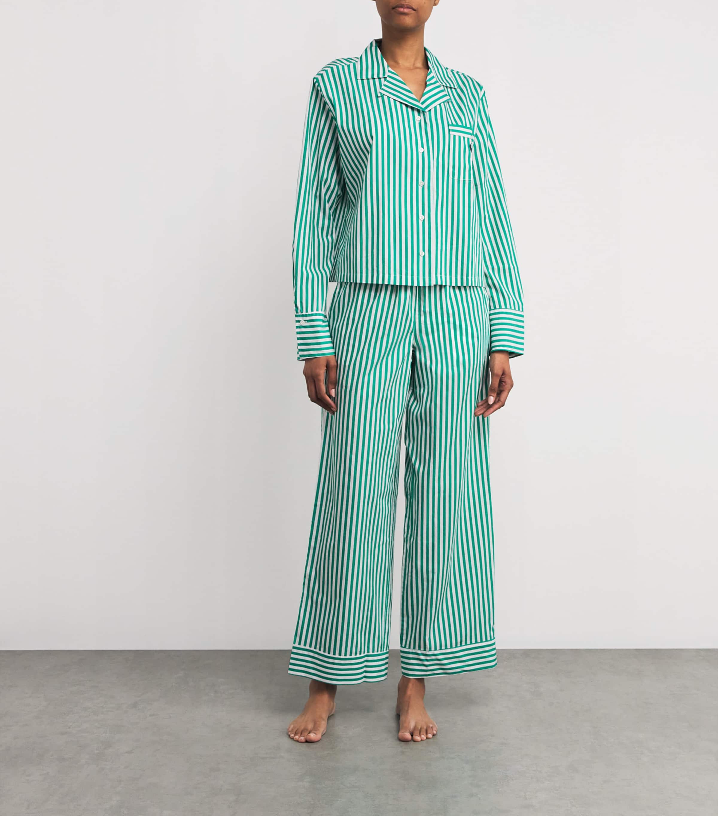 Cotton Stripe Pyjama Set
