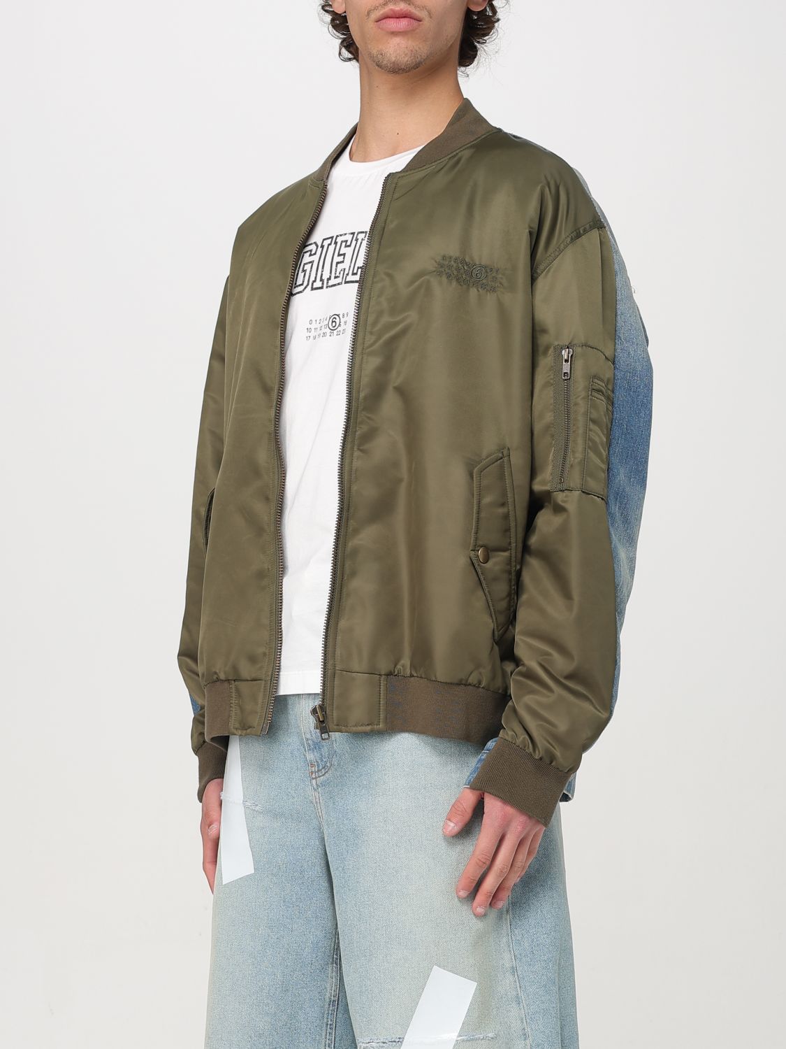 Coat Men color Multicolor