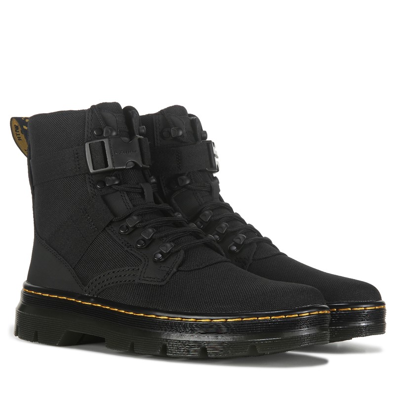 Combs Tech II Extra Tough Poly Combat Boots (Black Extra Tough Poly)
