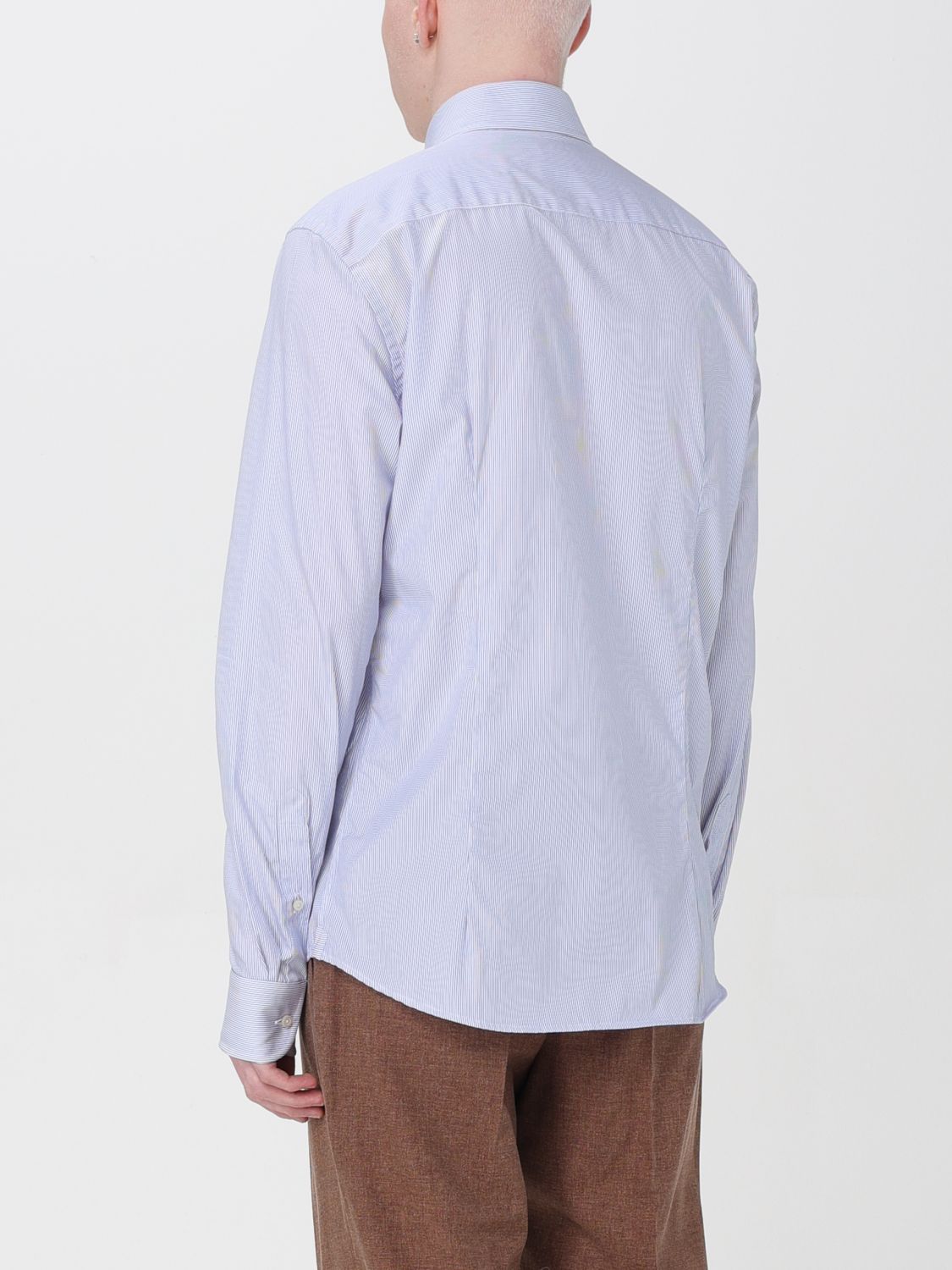 Shirt Men color Sky Blue