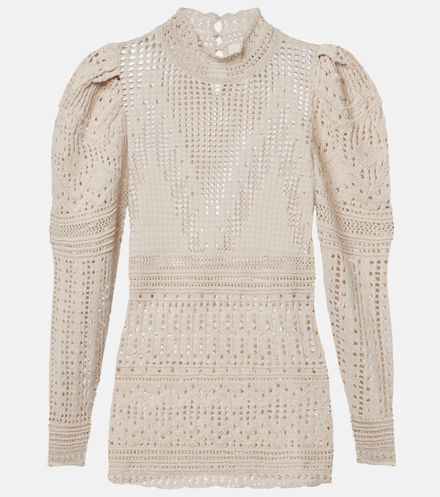 Dahara open-knit sweater
