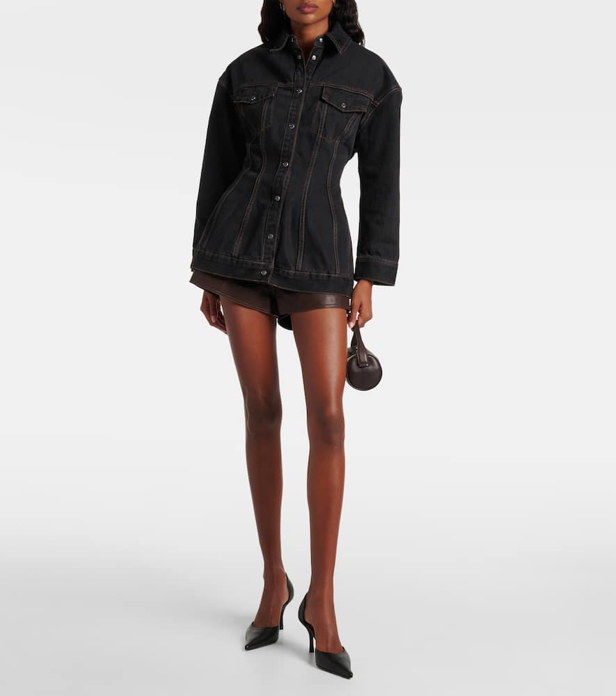 Wardrobe. NYC Contour denim jacket