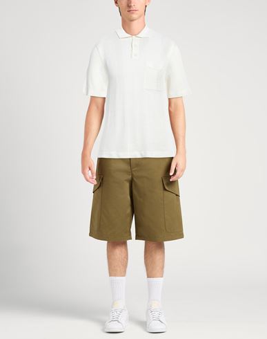 Alpha Studio Man Sweater Ivory Size 36 Linen, Cotton