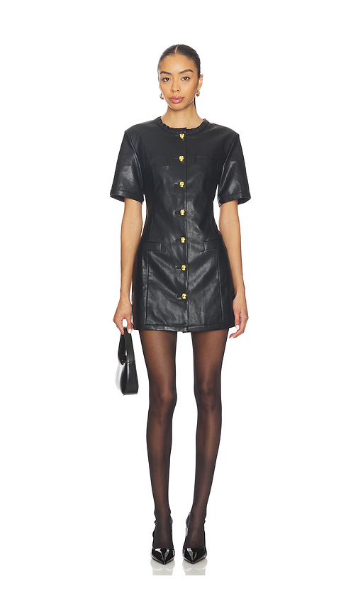 Maude Club Taylor Dress in Black. L. Also in M